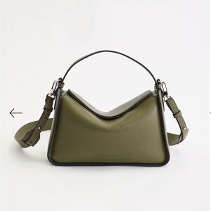 The Horse Olive Green Leather Bag